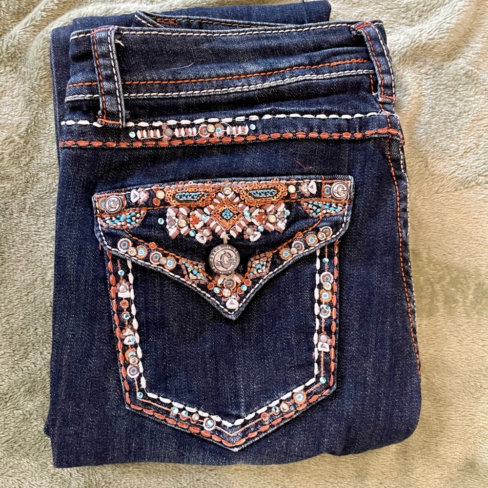 Grace In LA easy boot jeans